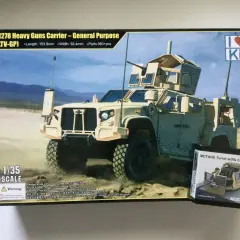 Model M1278 Heavy Guns Carrier (JLTV-GP) w skali 1/35. Zestaw do samodzielnego montażu, idealny dla kolekcjonerów. To jest jltv dla polski.