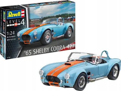 Shelby Cobra 427 w skali 1:24 - historia i budowa modelu