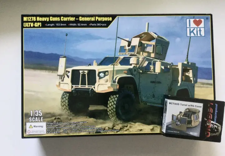 Model M1278 Heavy Guns Carrier (JLTV-GP) w skali 1/35. Zestaw do samodzielnego montażu, idealny dla kolekcjonerów. To jest jltv dla polski.