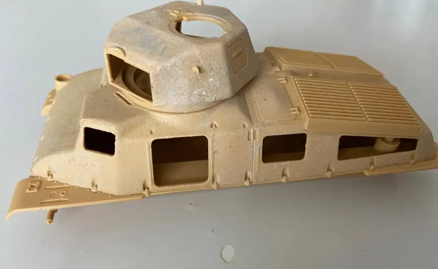 Somua S35 od podstaw - budowa, malowanie i weathering