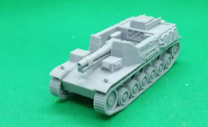 Sturmpanzer II - historia i budowa modelu w skali 1:35