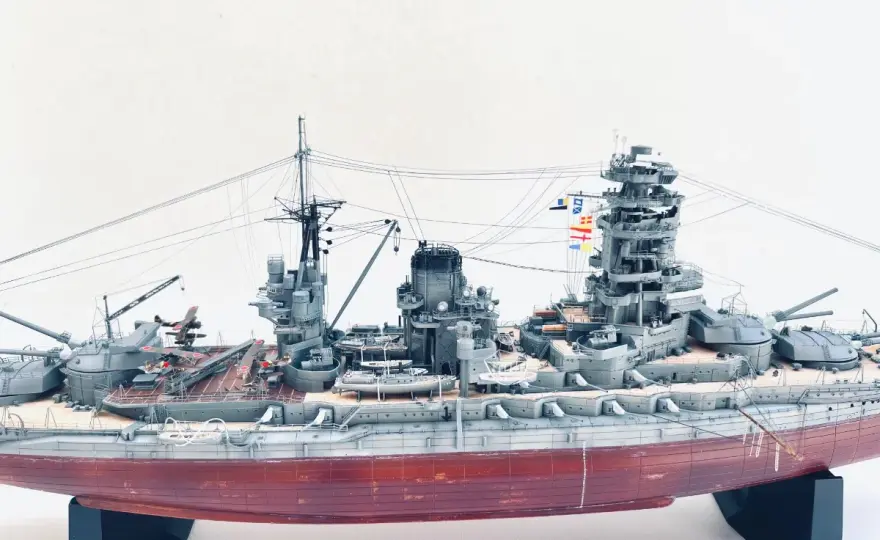 IJN Nagato jako model pancernika - warianty, skale i budowa