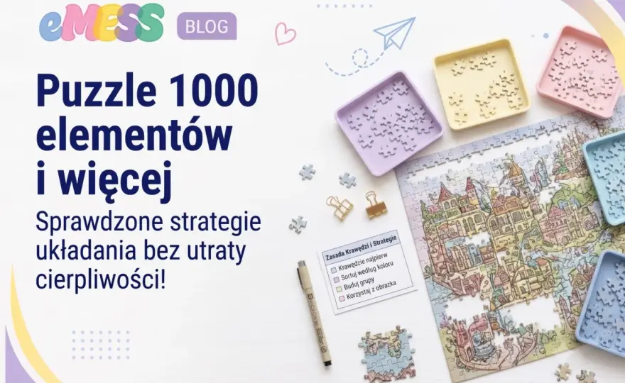 Jak układać puzzle? Prosta strategia bez frustracji