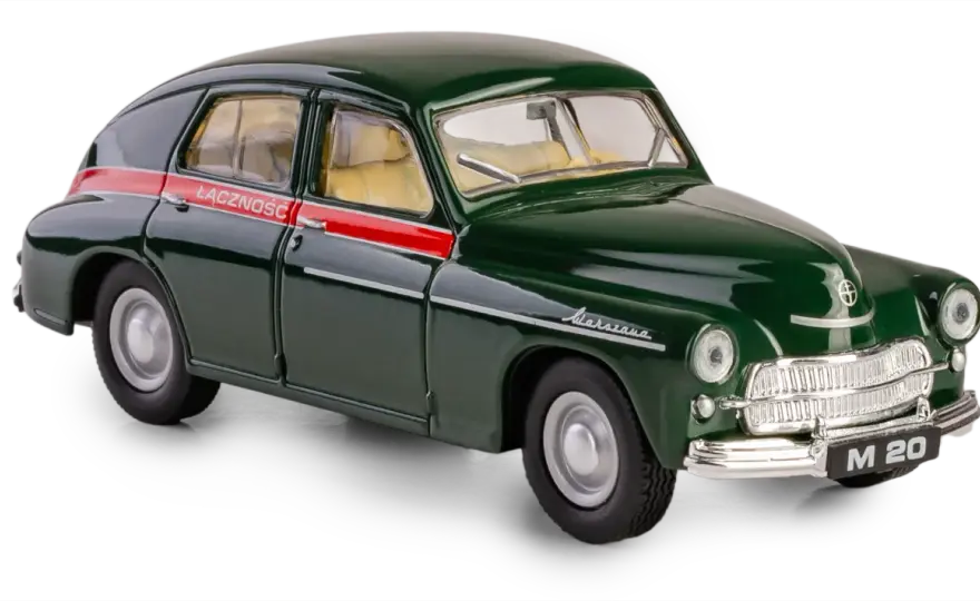 Warszawa M-20 - historia, dane techniczne i modelowanie