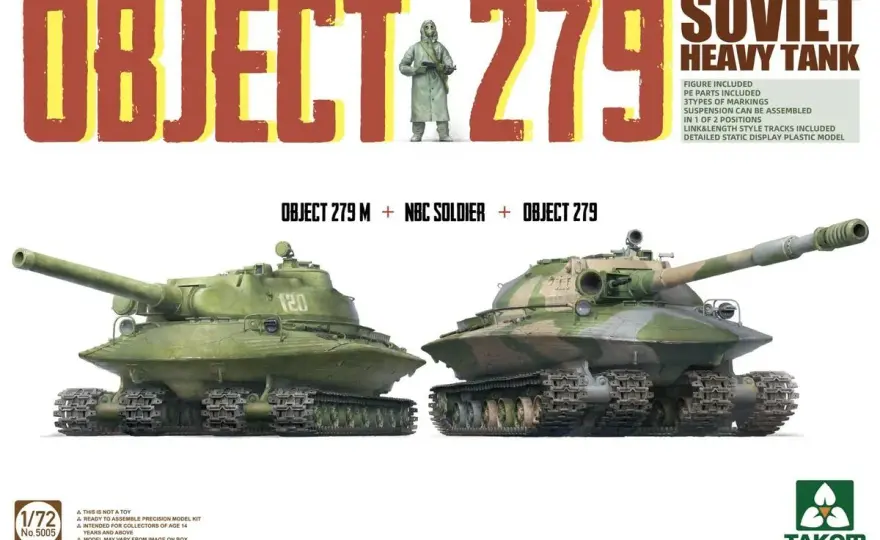 Obiekt 279 w modelarstwie militarnym - jak zbudować jego model?