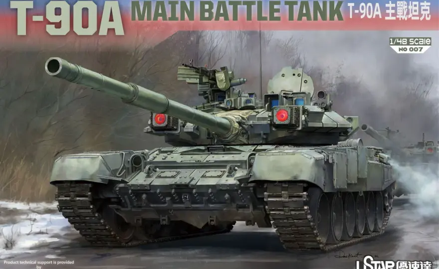 Miniatura T-90 krok po kroku - warianty, skala i malowanie