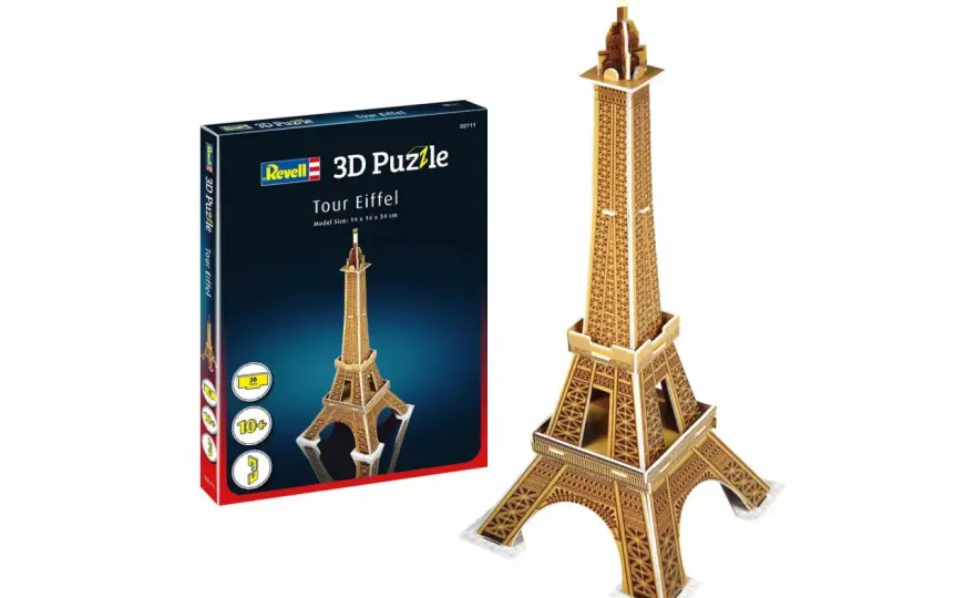 Puzzle 3D Wieża Eiffla - jaki model wybrać i jak go złożyć?