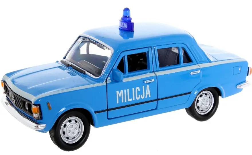 Milicyjny Fiat 125p w miniaturze - jak wybrać dobry model?