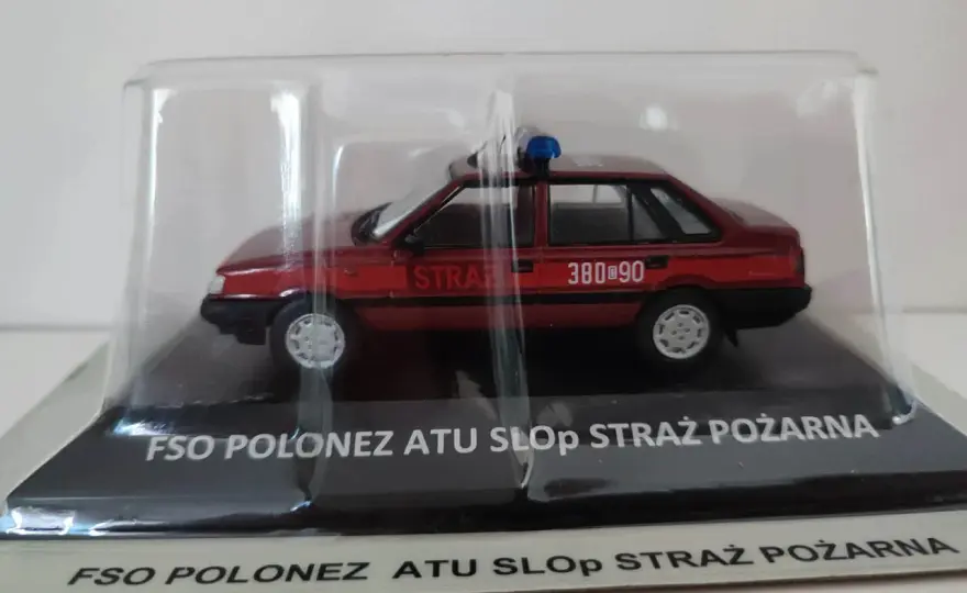 Polonez strażacki - wersje, miniatury i budowa modelu