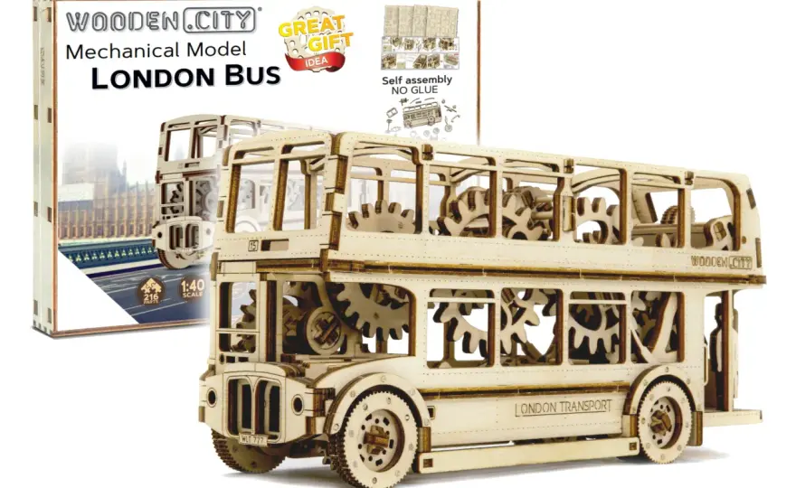 Routemaster po londyńsku - jak zbudować drewniany model?