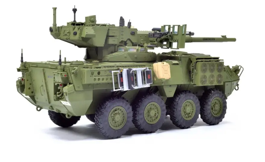 M1128 Stryker od podstaw - wybór zestawu, malowanie i weathering