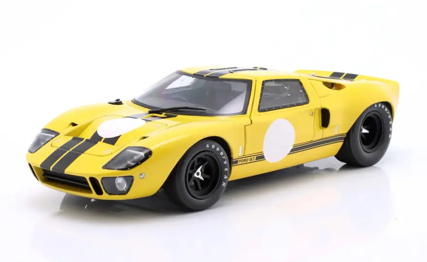 Ford GT40 od kuchni - wersje, skale i budowa repliki