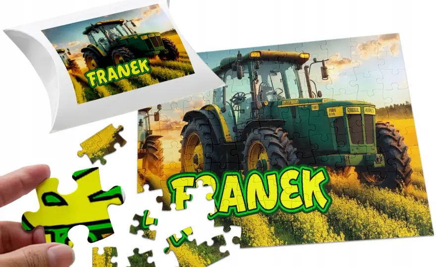 Puzzle traktory dla dzieci - jak wybrać najlepszą układankę?