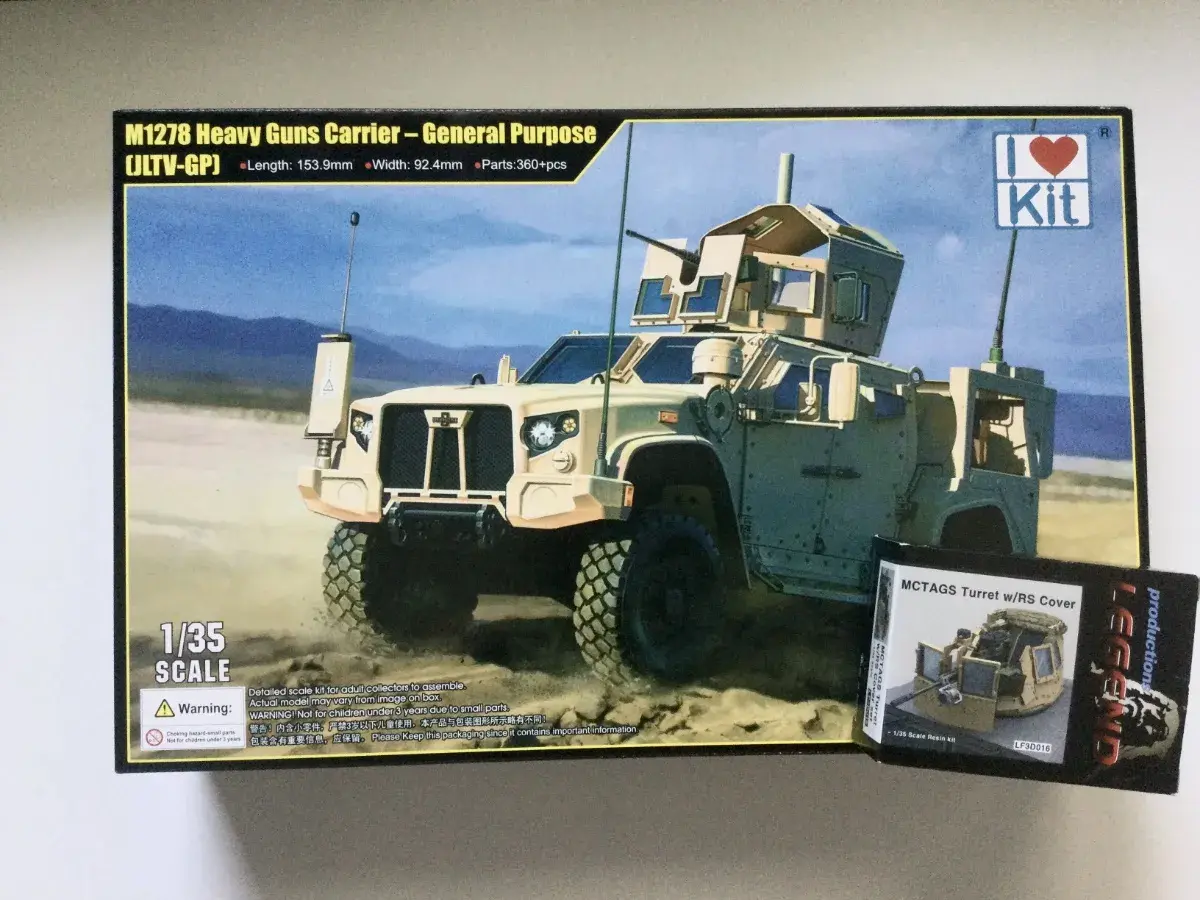 Model M1278 Heavy Guns Carrier (JLTV-GP) w skali 1/35. Zestaw do samodzielnego montażu, idealny dla kolekcjonerów. To jest jltv dla polski.