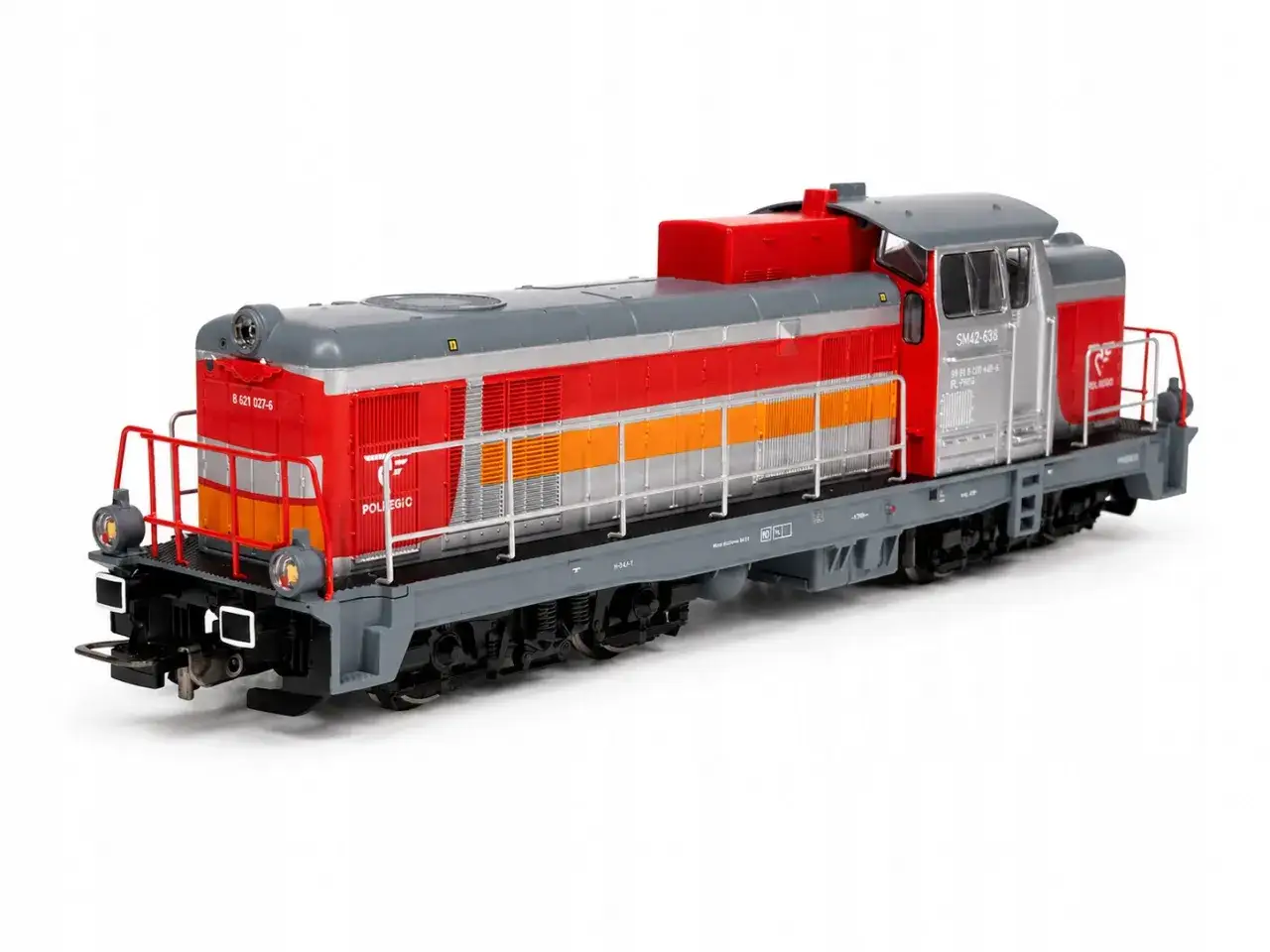 Model lokomotywy SM42-638 Piko w barwach PKP Cargo.